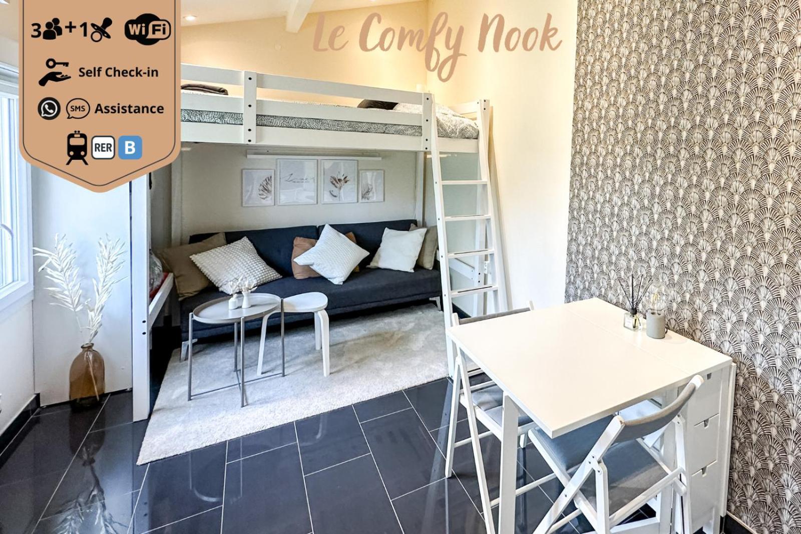 Le Comfy Nook - Tiny House Paris Cdg Disneyland 维勒帕里西 外观 照片